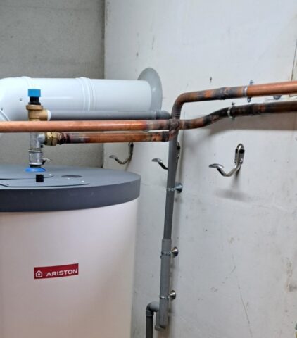 Dépannage d'un préparateur ECS gaz au stade de Cours, photo 3